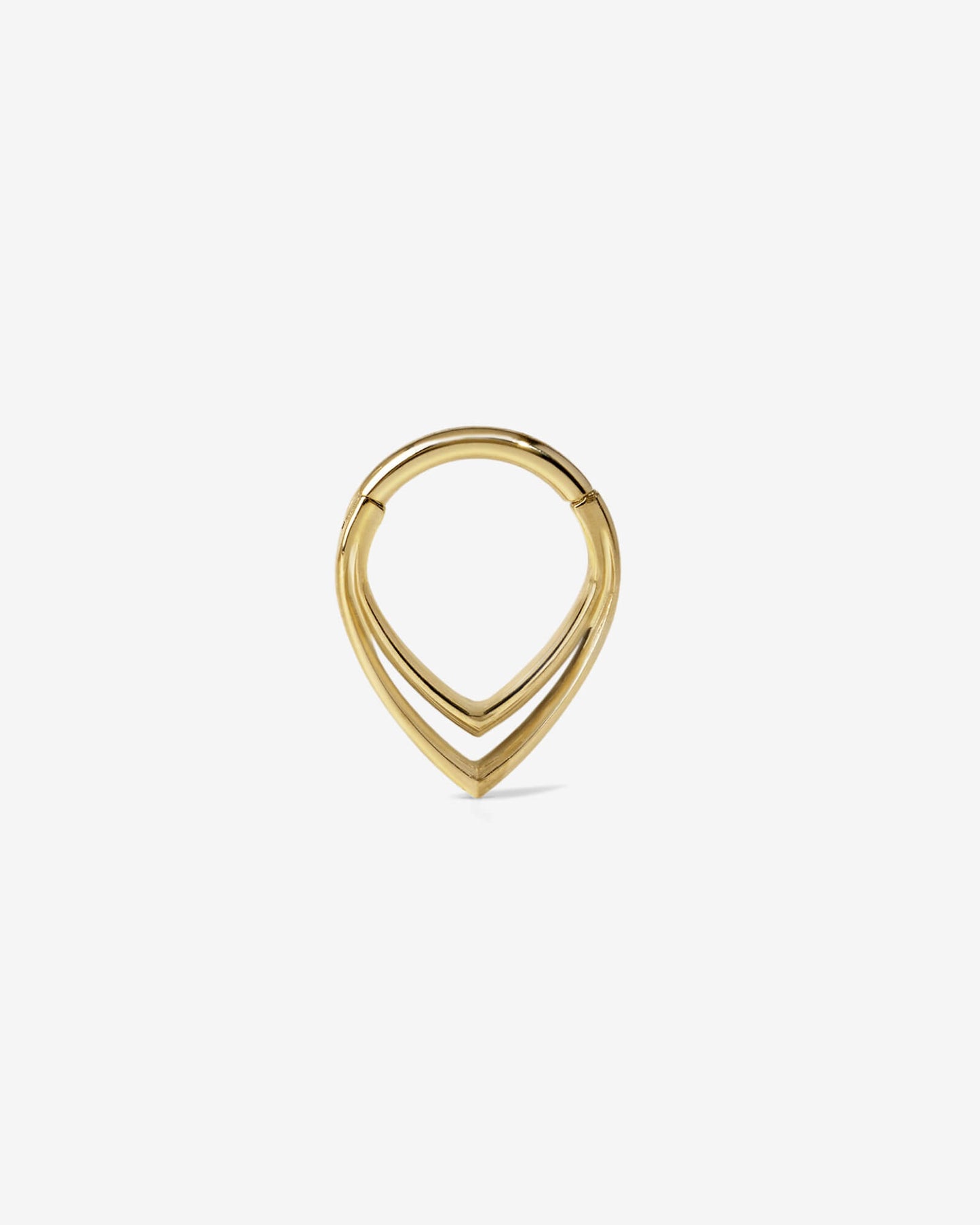 Ava Arrowhead Clicker-Clickers- Gold - 1.2mm (16g) - Ask & Embla