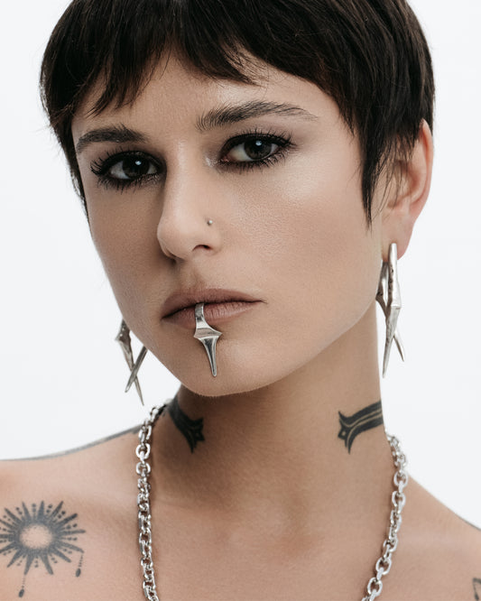 Seventh Earrings-Ear Dangles- - - Ask & Embla