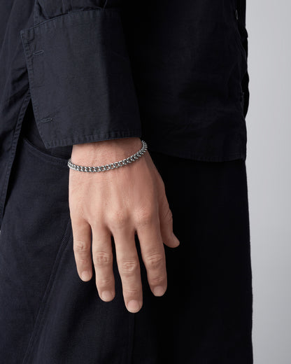 Synthesis Chain Bracelet-Chain Bracelet- Silver - 19 CM - Ask & Embla