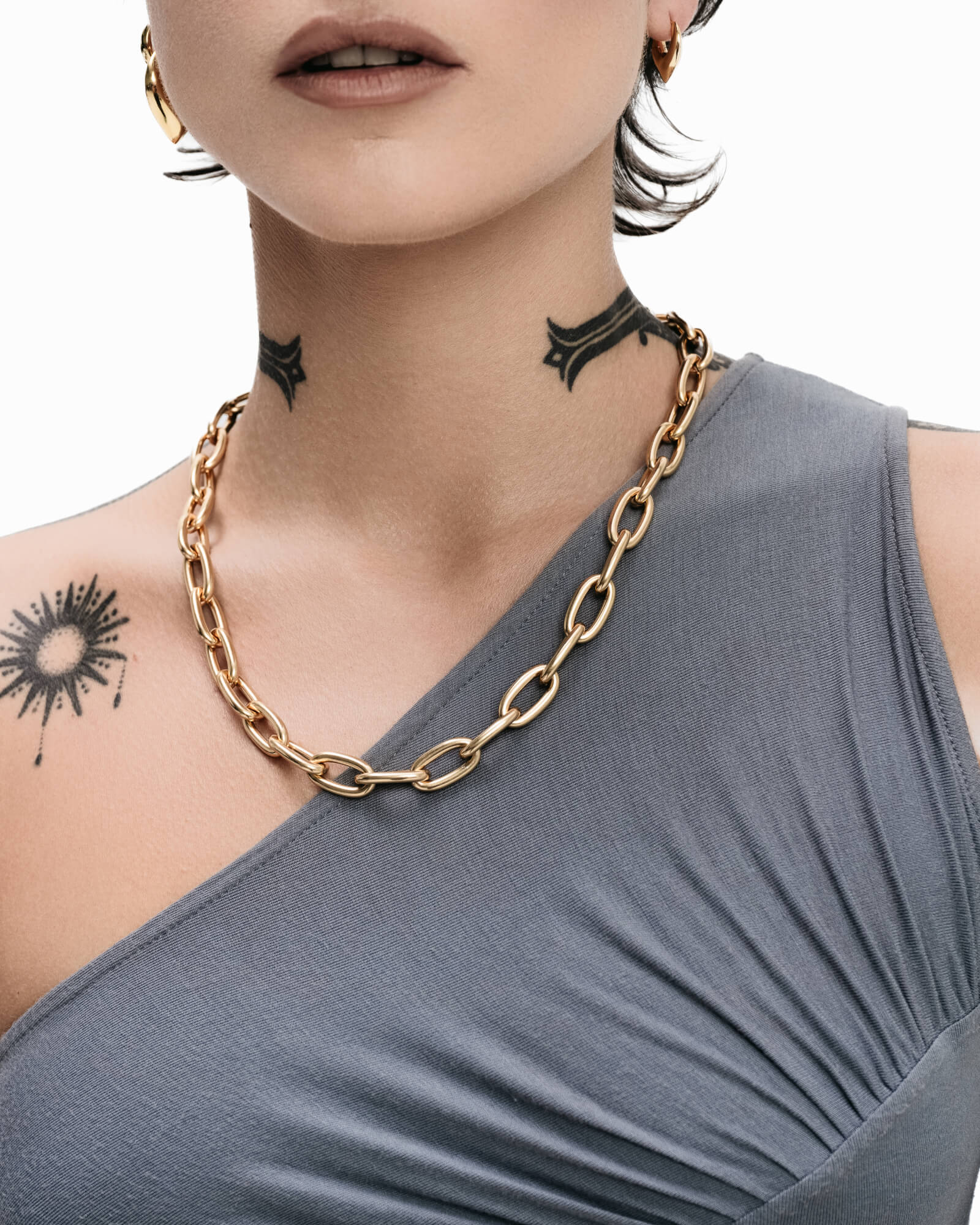 Cellar Chain Necklace-Chain Necklaces- Gold - - Ask & Embla