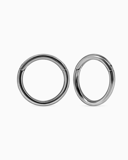 Classic Halo Hangers (Medium)-Clicker Hangers- Silver - Medium (6g) - Ask & Embla