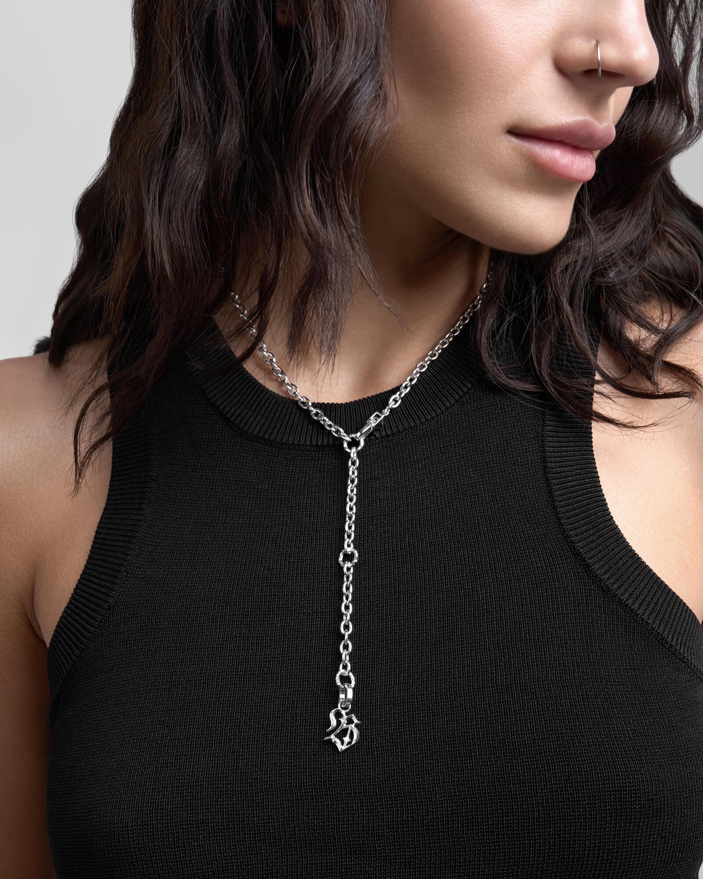 Grid Necklace and Charm Bundle-Necklaces- - - Ask & Embla