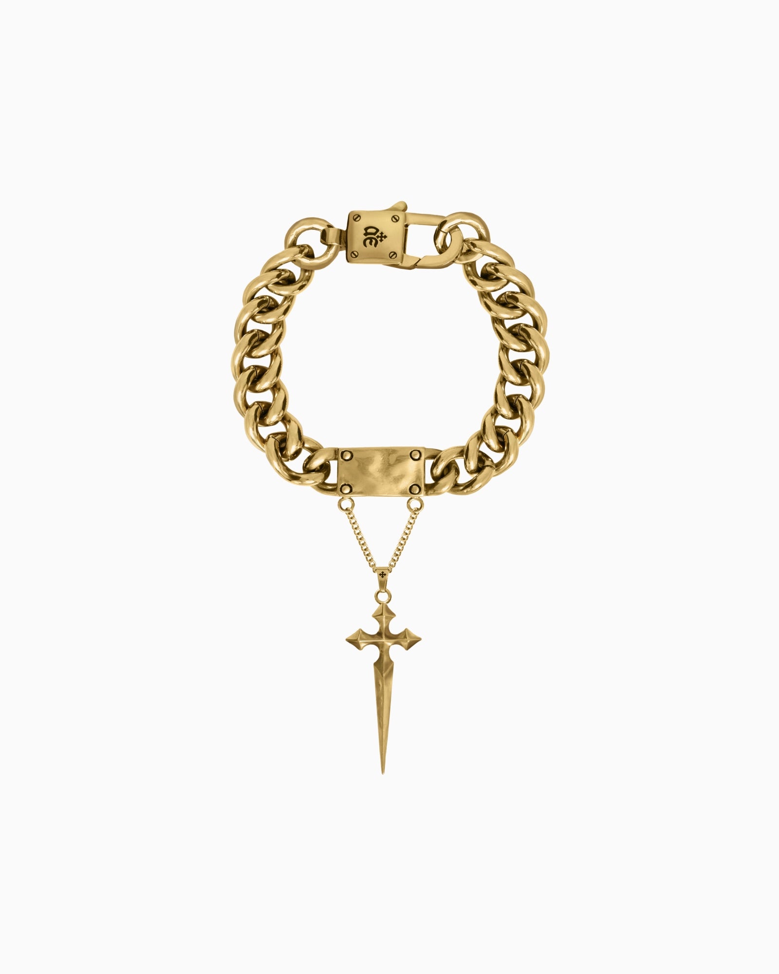 Vigil Bracelet-Charm Bracelets- Gold - 19.5 CM - Ask & Embla