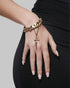 Vigil Bracelet-Charm Bracelets- Gold - 19.5 CM - Ask & Embla