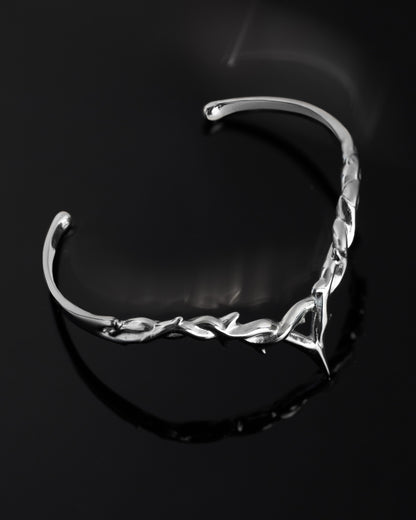 Elysian Arm Cuff-Bangles- Silver - Small - Ask & Embla