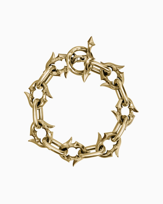 Labyrinth bracelet-Chain Bracelets- Silver - 20 CM - Ask & Embla