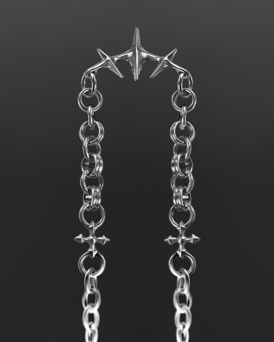 ORIGINAL SIN Choker Necklace-Choker Necklaces- Silver - - Ask & Embla