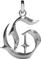 Blackletter Charms - G - Silver