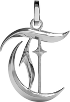 Blackletter Charms - T - Silver