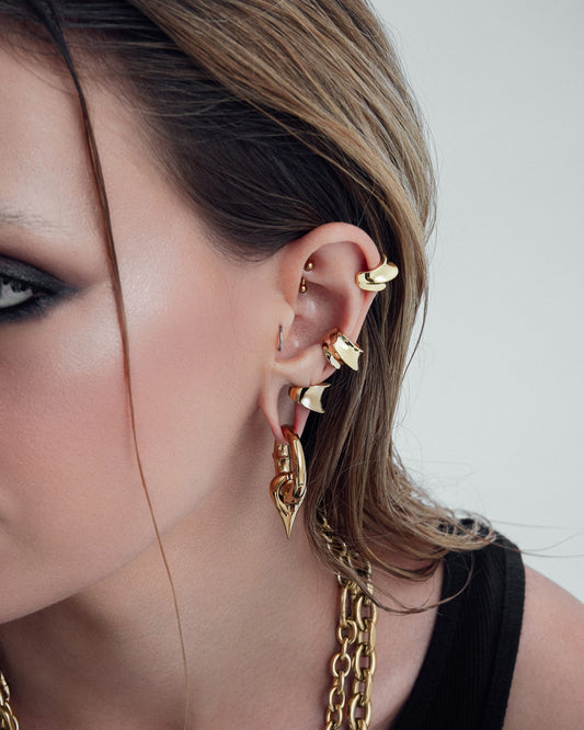 Covenant Ear Cuff-Ear Cuff- Gold - - Ask & Embla