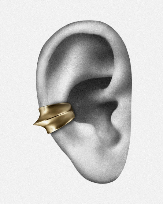 Covenant Ear Cuff-Ear Cuff- Gold - - Ask & Embla