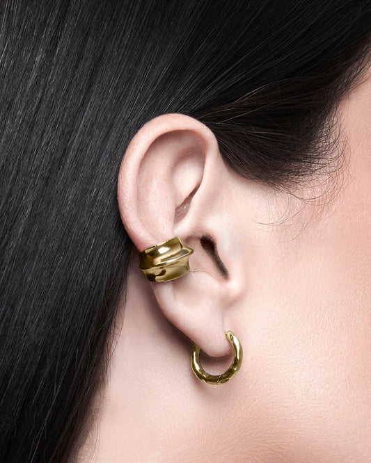 Covenant Ear Cuff-Ear Cuff- Gold - - Ask & Embla