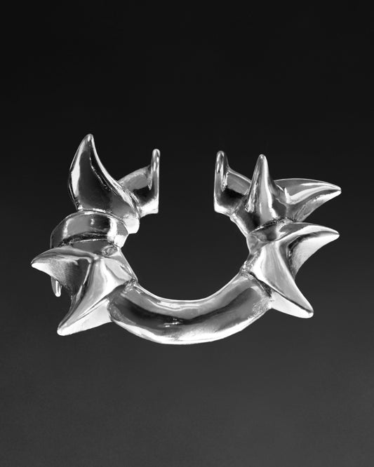 FORSAKEN Ear Cuff-Ear Cuff- Silver - - Ask & Embla