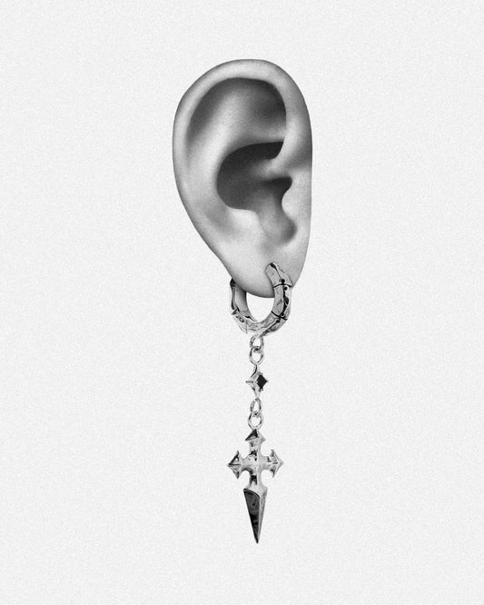 Mercia Earrings-Ear Dangles- Silver - - Ask & Embla