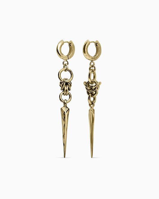 GRIMOIRE Earrings-Ear Dangles- Gold - - Ask & Embla