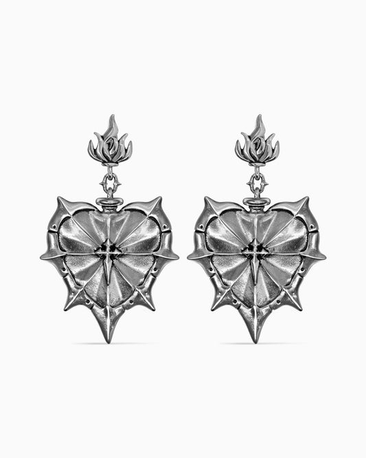 THE SACRILEGE Earrings-Ear Dangles- Gold - - Ask & Embla