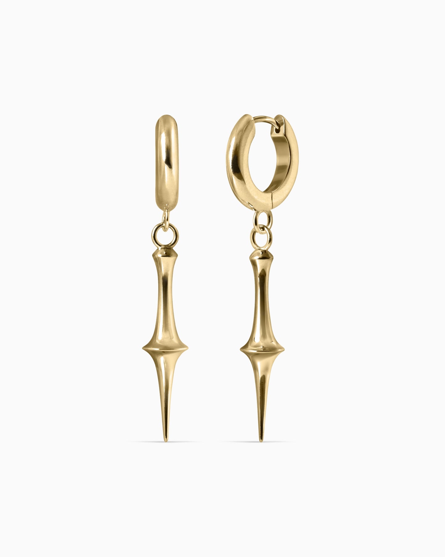 Moonbeam Earrings-Ear Dangles- Gold - - Ask & Embla