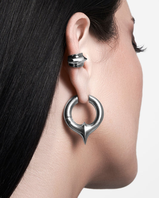 Covenant Earrings-Ear Hoops- Silver - - Ask & Embla