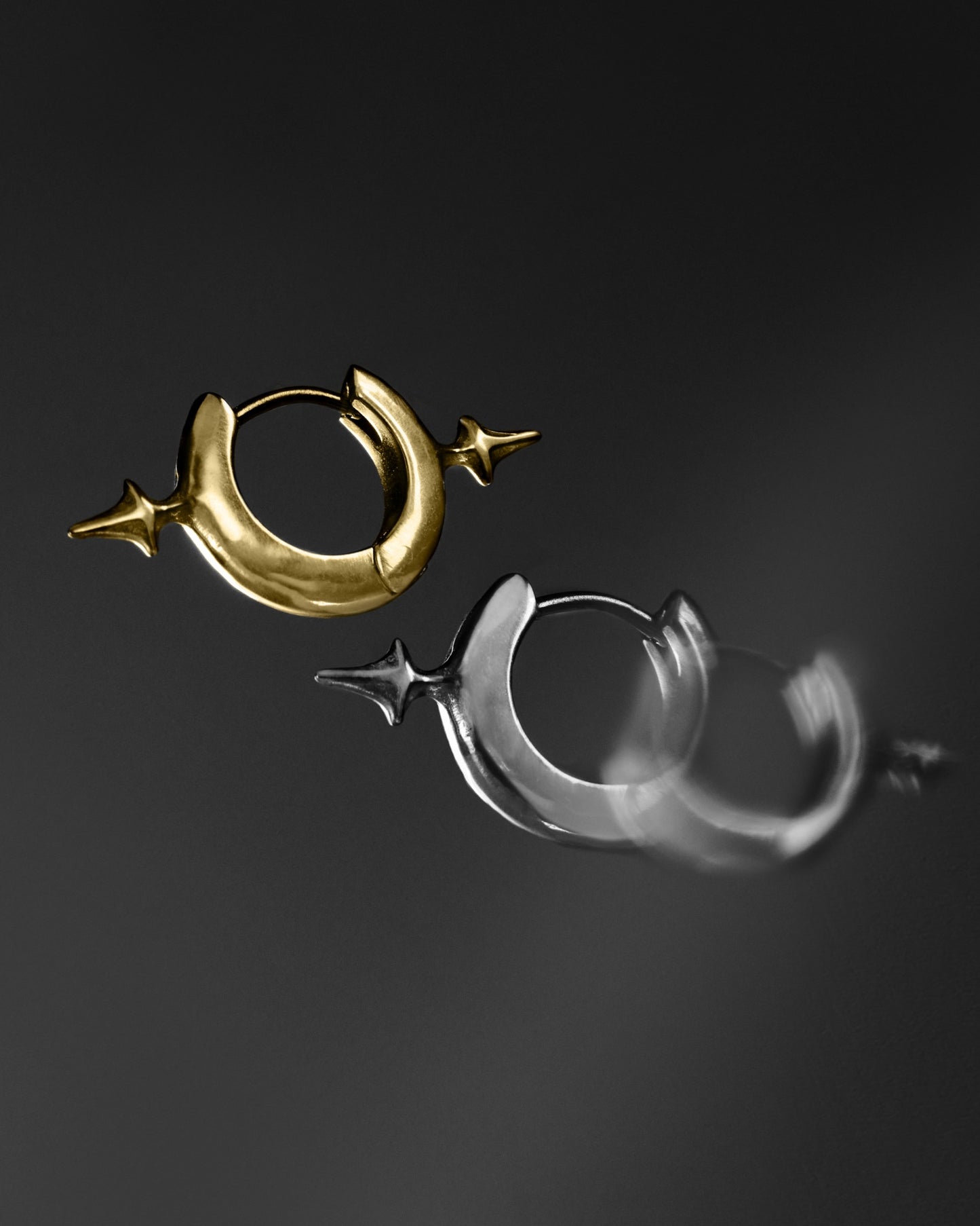 GENESIS Earrings-Ear Huggies- Silver - - Ask & Embla