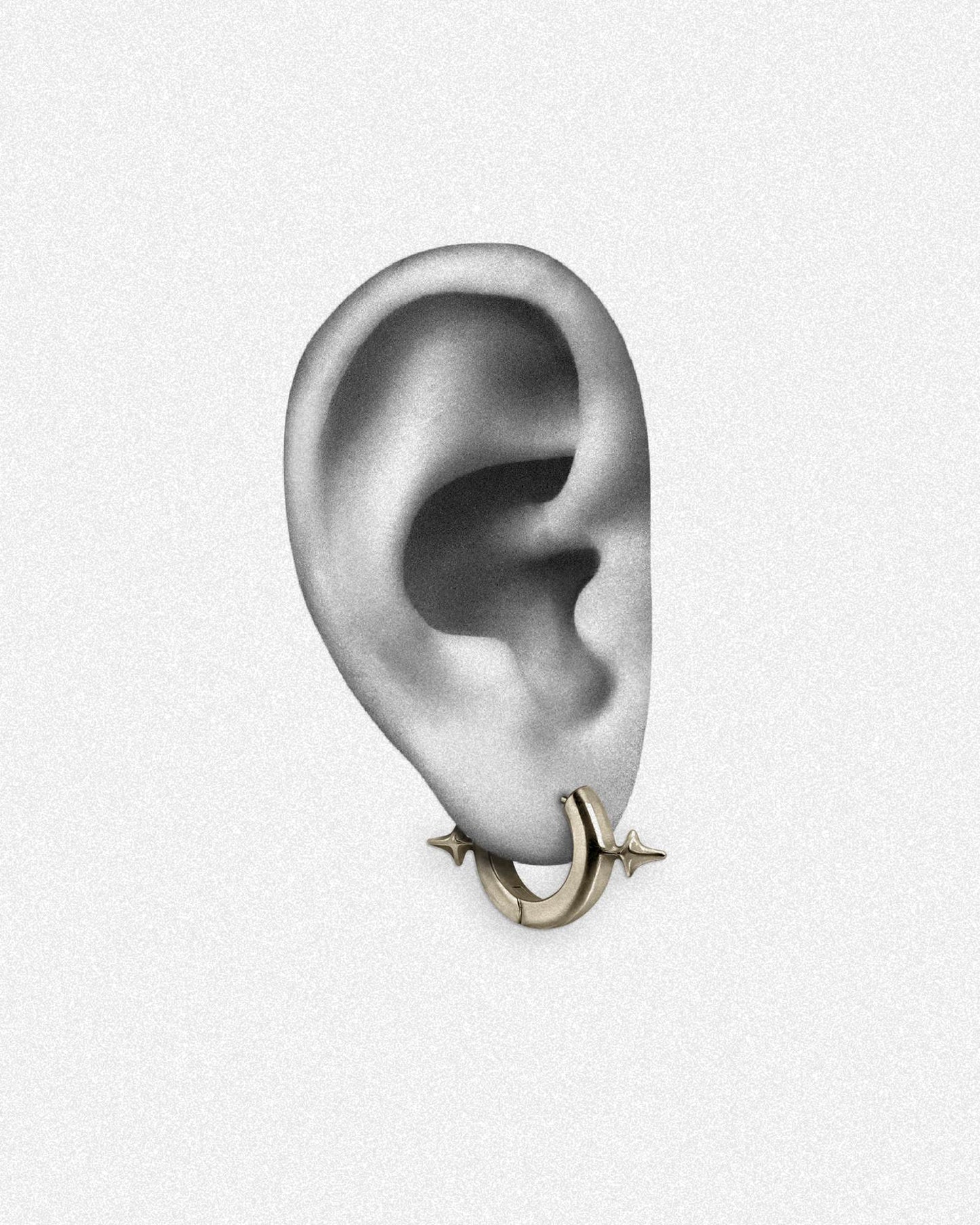 GENESIS Earrings-Ear Huggies- Silver - - Ask & Embla