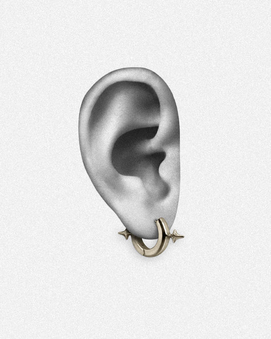 GENESIS Earrings-Ear Huggies- Silver - - Ask & Embla