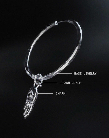 Synthesis Earrings No. 1-Ear Huggies- Silver - - Ask & Embla
