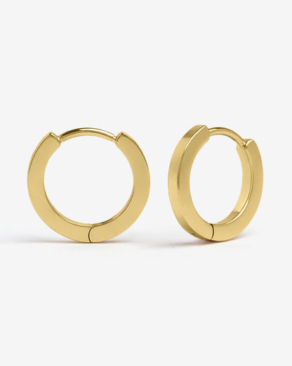 Classic Court Huggie Earrings-Ear Huggies- Gold - Small - Ask & Embla