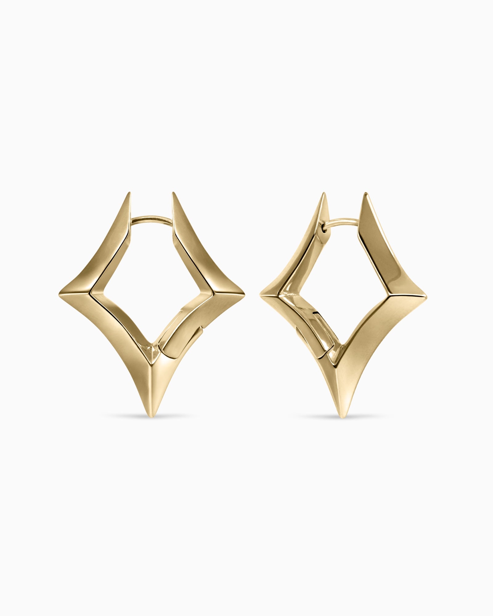 Volt Earrings-Ear Hoops- Silver - - Ask & Embla