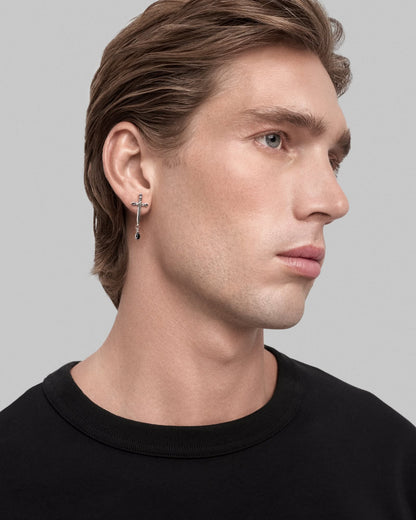 Aradia stud earrings – 925 silver-Ear Studs- Silver - - Ask & Embla