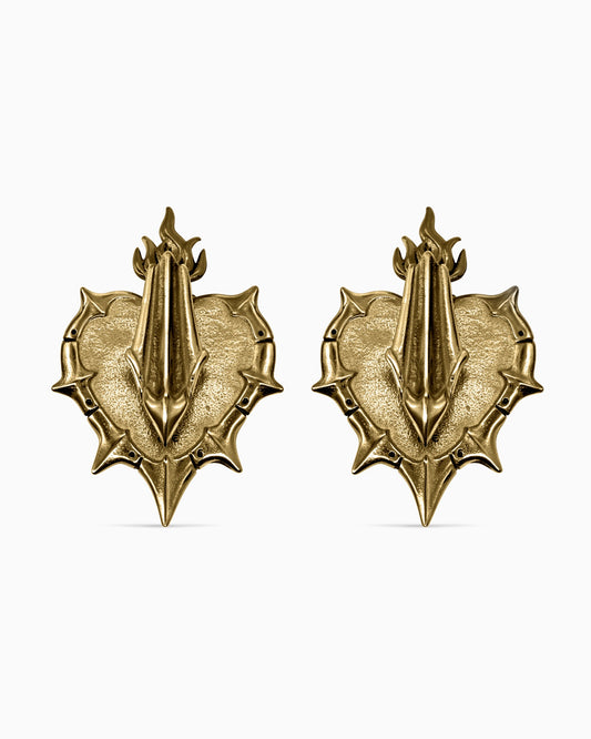 THE SACRILEGE Hangers-Open Hangers- Gold - - Ask & Embla