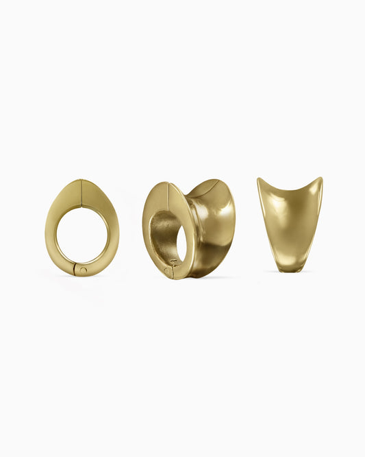 Ark Lobe Cuffs™-Lobe Cuffs™- Gold - 6mm - Ask & Embla
