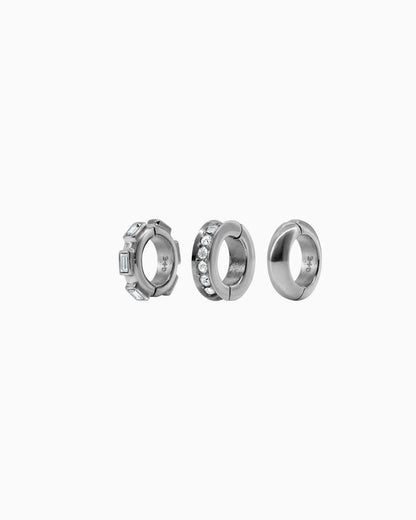 Legacy Lobe Cuffs™ Set-Lobe Cuffs™- Silver - 6mm - Ask & Embla