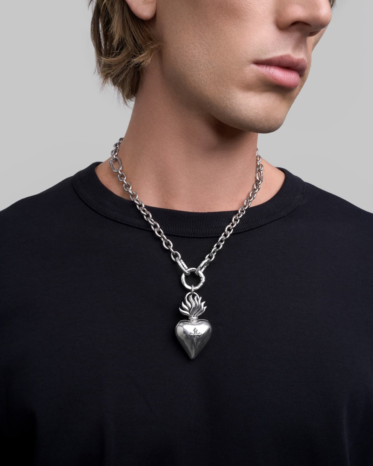 The Sacrament Locket Necklace-Pendant Necklaces- Gold - - Ask & Embla