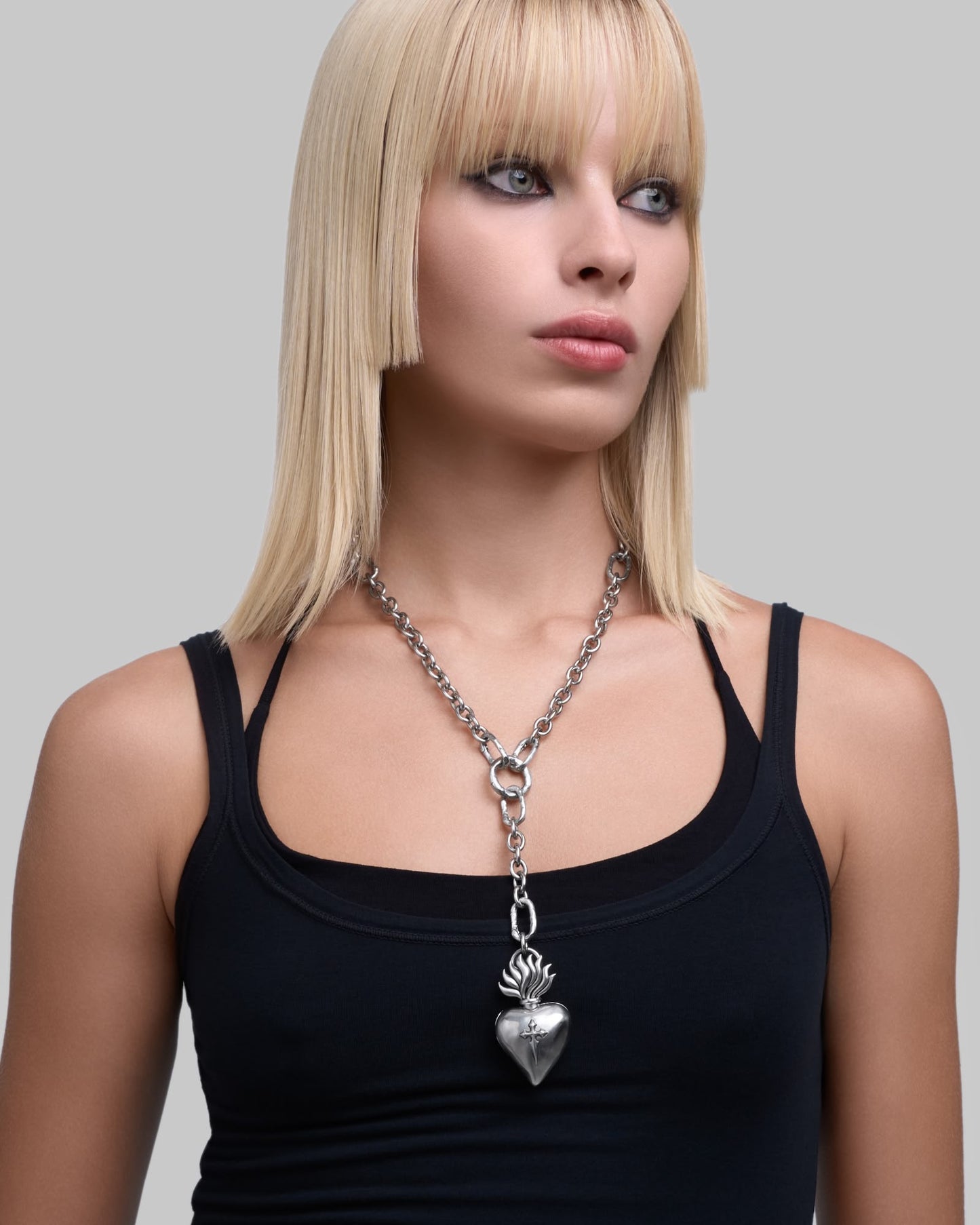 The Sacrament Locket Necklace-Pendant Necklaces- Gold - - Ask & Embla