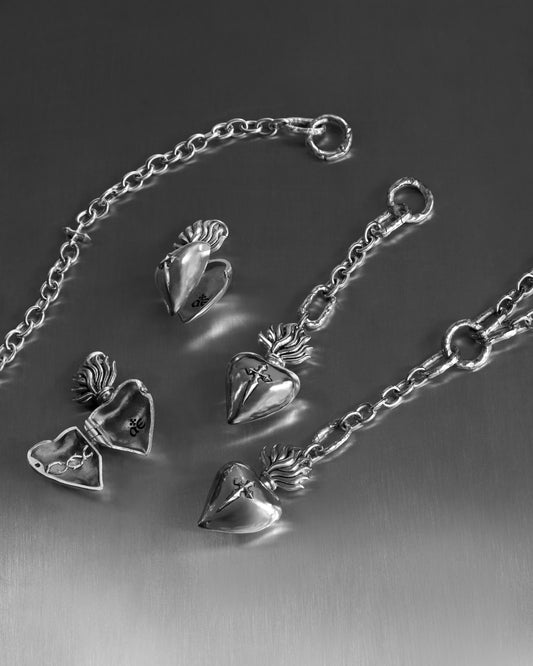 The Sacrament Locket Necklace-Pendant Necklaces- Gold - - Ask & Embla