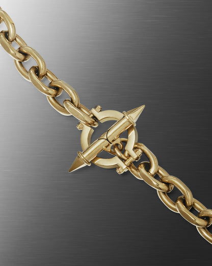 Synesthesia Chain Necklace-Chain Necklace- Gold - - Ask & Embla