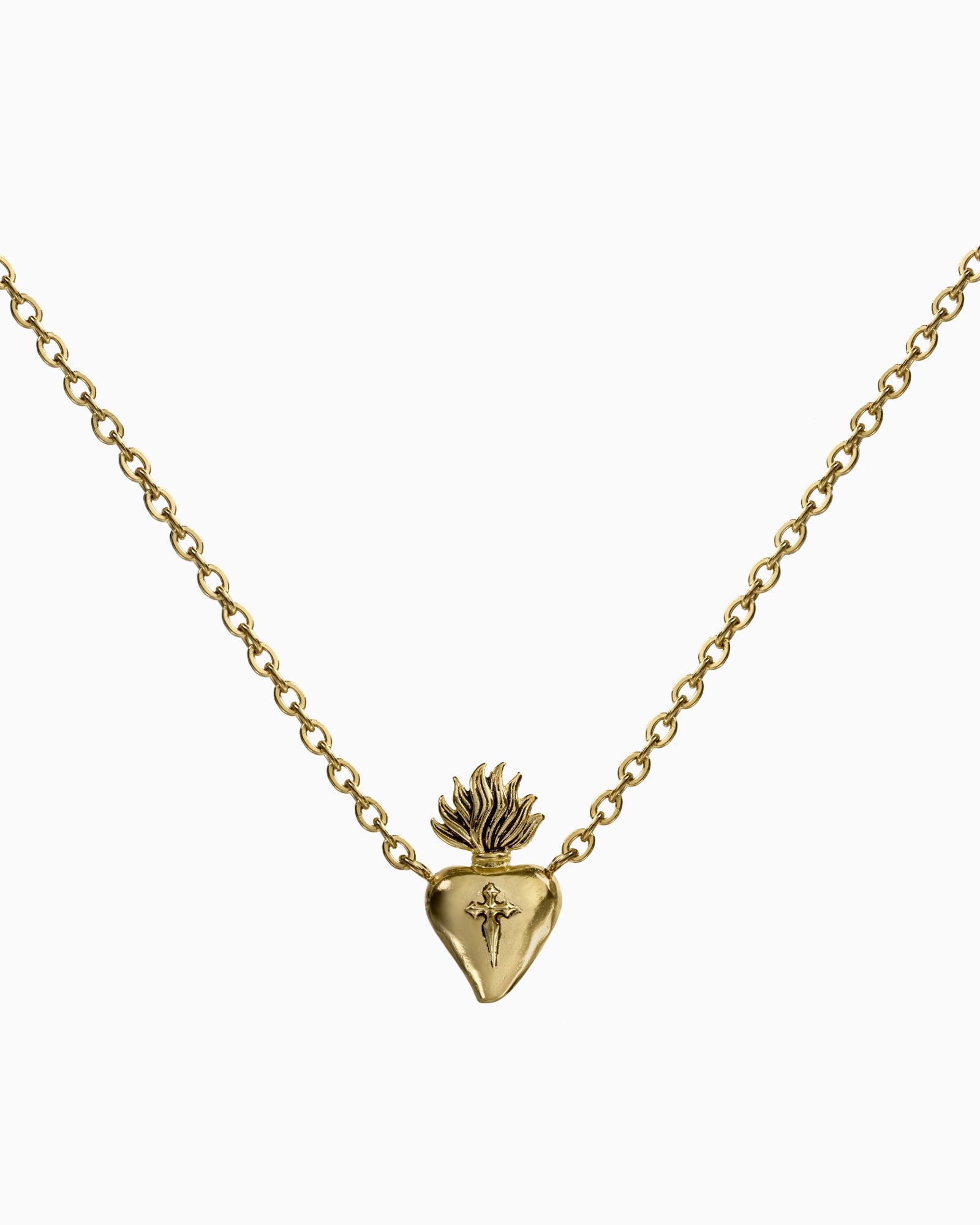 The Sacrament Necklace-Pendant Necklace- Gold - - Ask & Embla