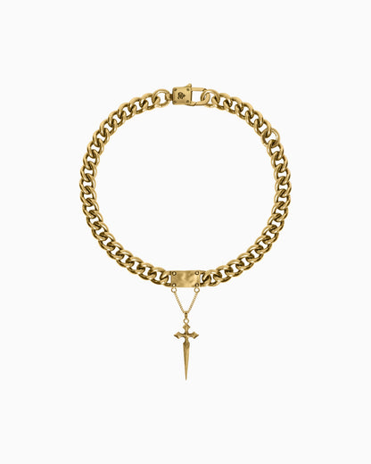 Vigil Necklace-Pendant Necklaces- Gold - Medium - Ask & Embla