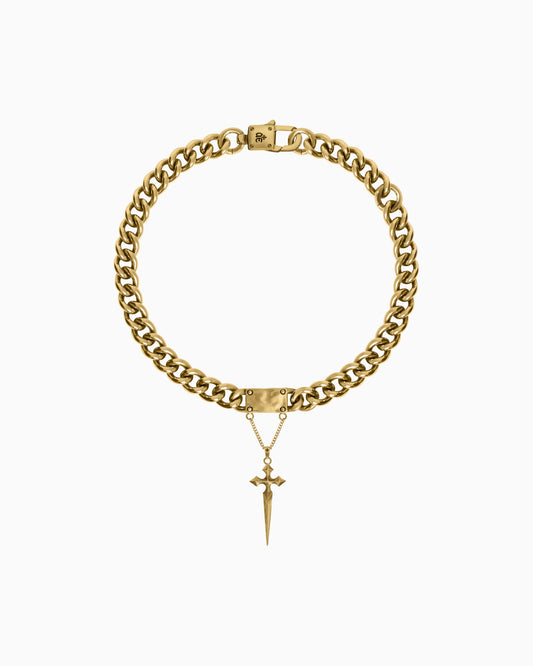 Vigil Necklace-Pendant Necklaces- Gold - Medium - Ask & Embla