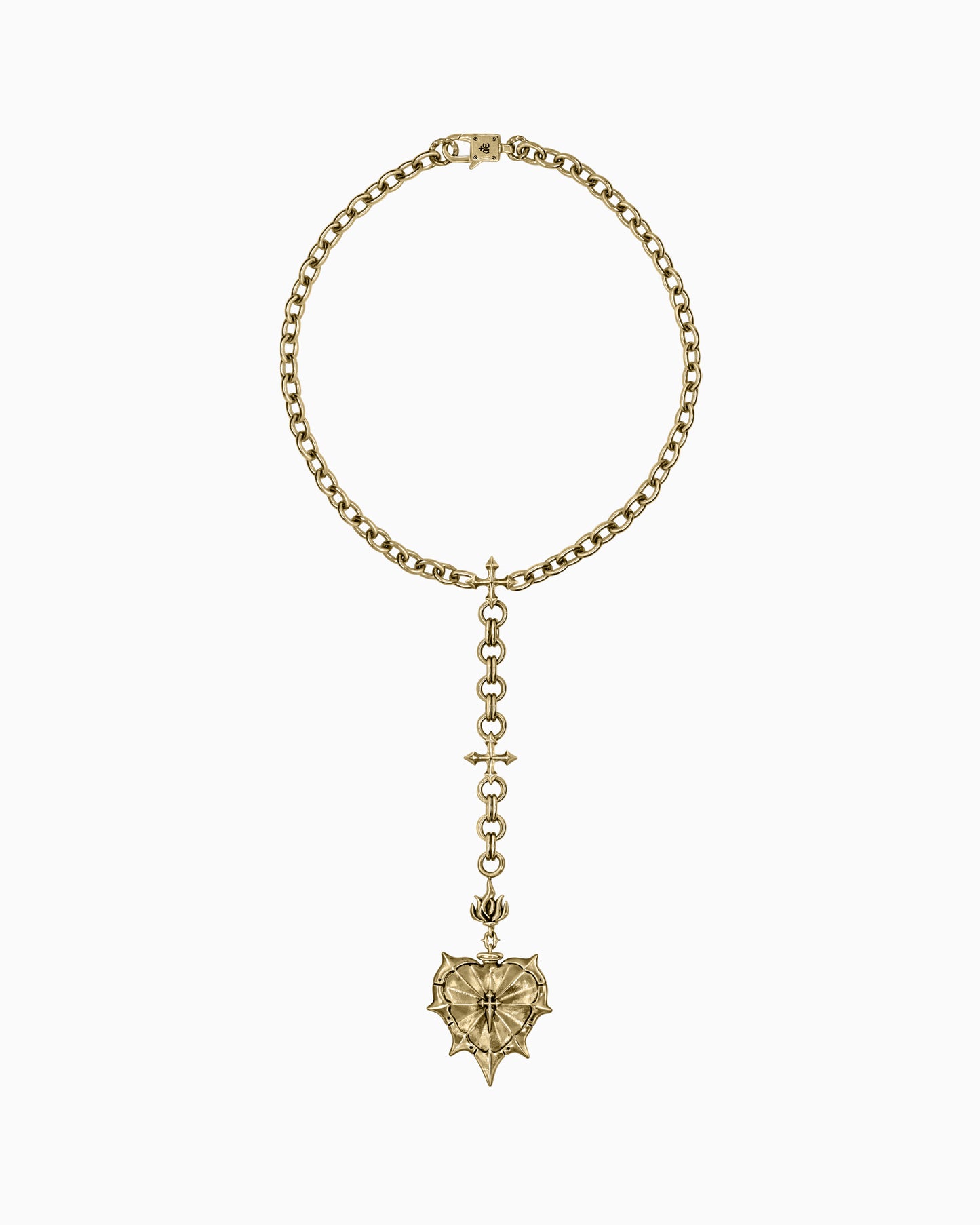 THE SACRILEGE Necklace-Pendant Necklace- Silver - - Ask & Embla