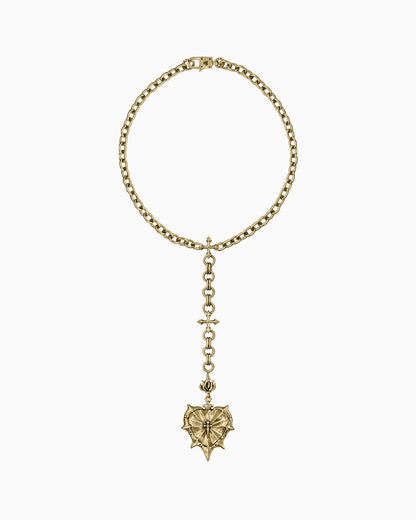 THE SACRILEGE Necklace-Pendant Necklace- Silver - - Ask & Embla