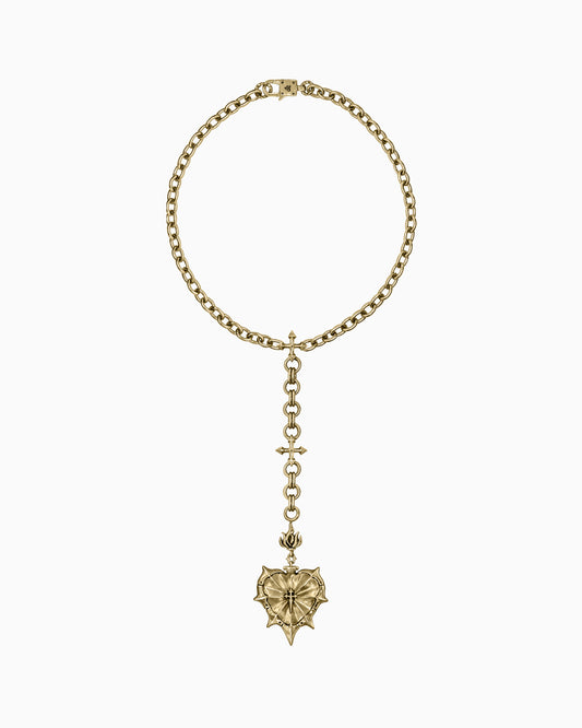 THE SACRILEGE Necklace-Pendant Necklace- Silver - - Ask & Embla