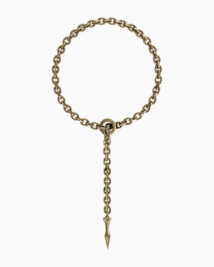 ABSIT OMEN Amulet Necklace-Pendant Necklace- Silver - - Ask & Embla