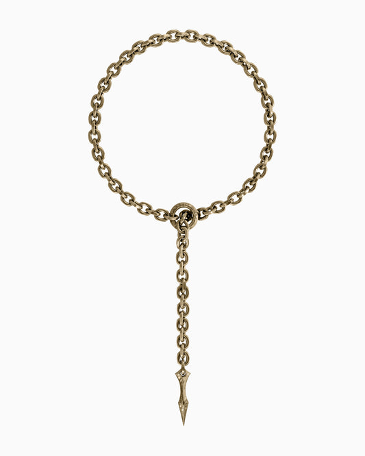 ABSIT OMEN Amulet Necklace-Pendant Necklace- Silver - - Ask & Embla