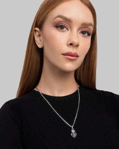Synth Necklace - 925 silver and The Sacrament Vial charm bundle-Chain Necklaces- - - Ask & Embla