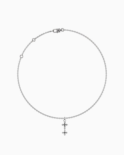Synth Necklace - 925 silver and Twin Sigil charm bundle-Chain Necklaces- - - Ask & Embla