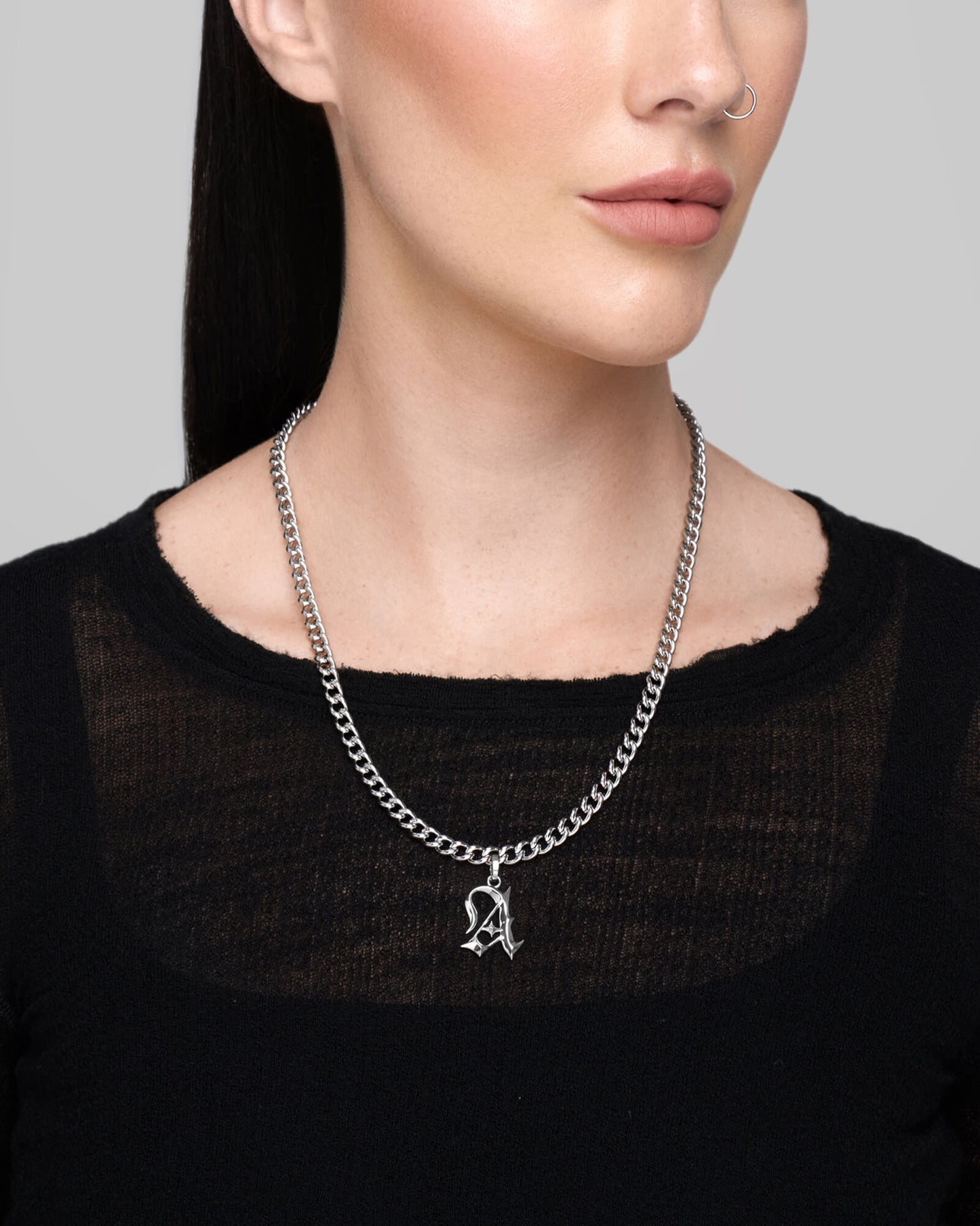 Synthesis Chain Necklace-Chain Necklace- Silver - - Ask & Embla