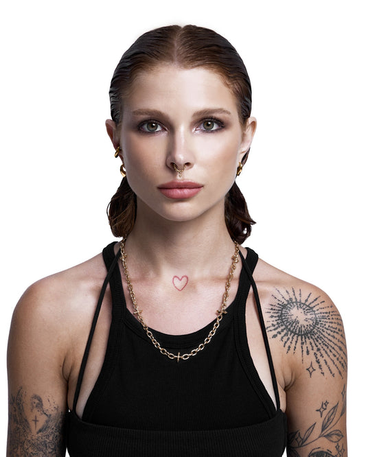 Sigil Necklace-Chain Necklace- Gold - - Ask & Embla