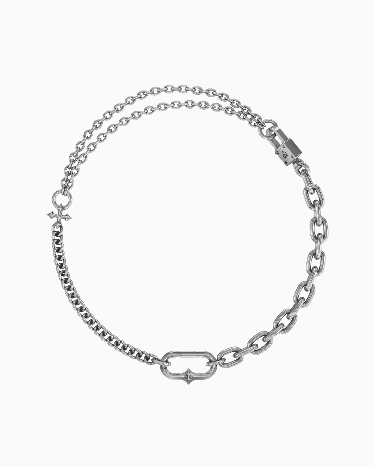 Continuum necklace-Chain Necklaces- Silver - - Ask & Embla