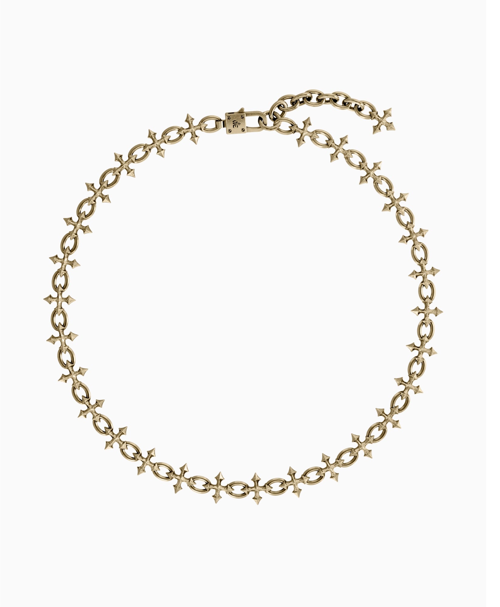 Sigil Choker Necklace-Chain Necklace- Silver - - Ask & Embla